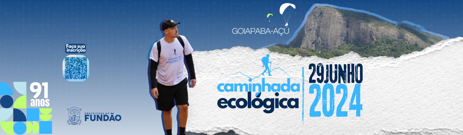 Imagem da notícia: Inscrições abertas para a Caminhada ecológica no parque do Goiapaba-açu. Faça sua inscrição! 